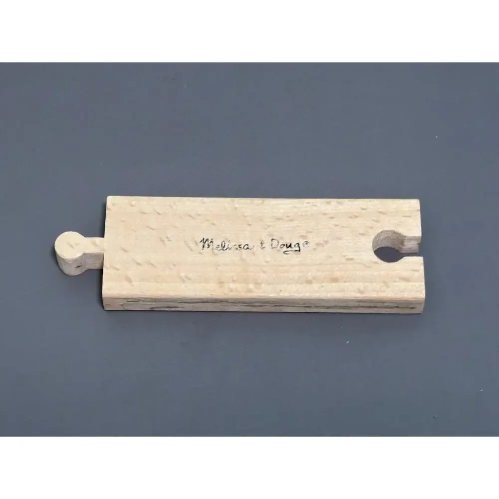 Thomas the Train Straight Track 4 1/2” Concave Wooden Railway Brio-Melissa Doug